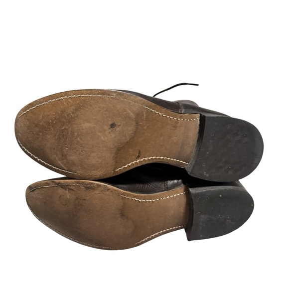 Vintage Durango Kiltie Western Boot Lace Up Leather Bootie USA Made Men's 10.5 - Picture 9 of 9